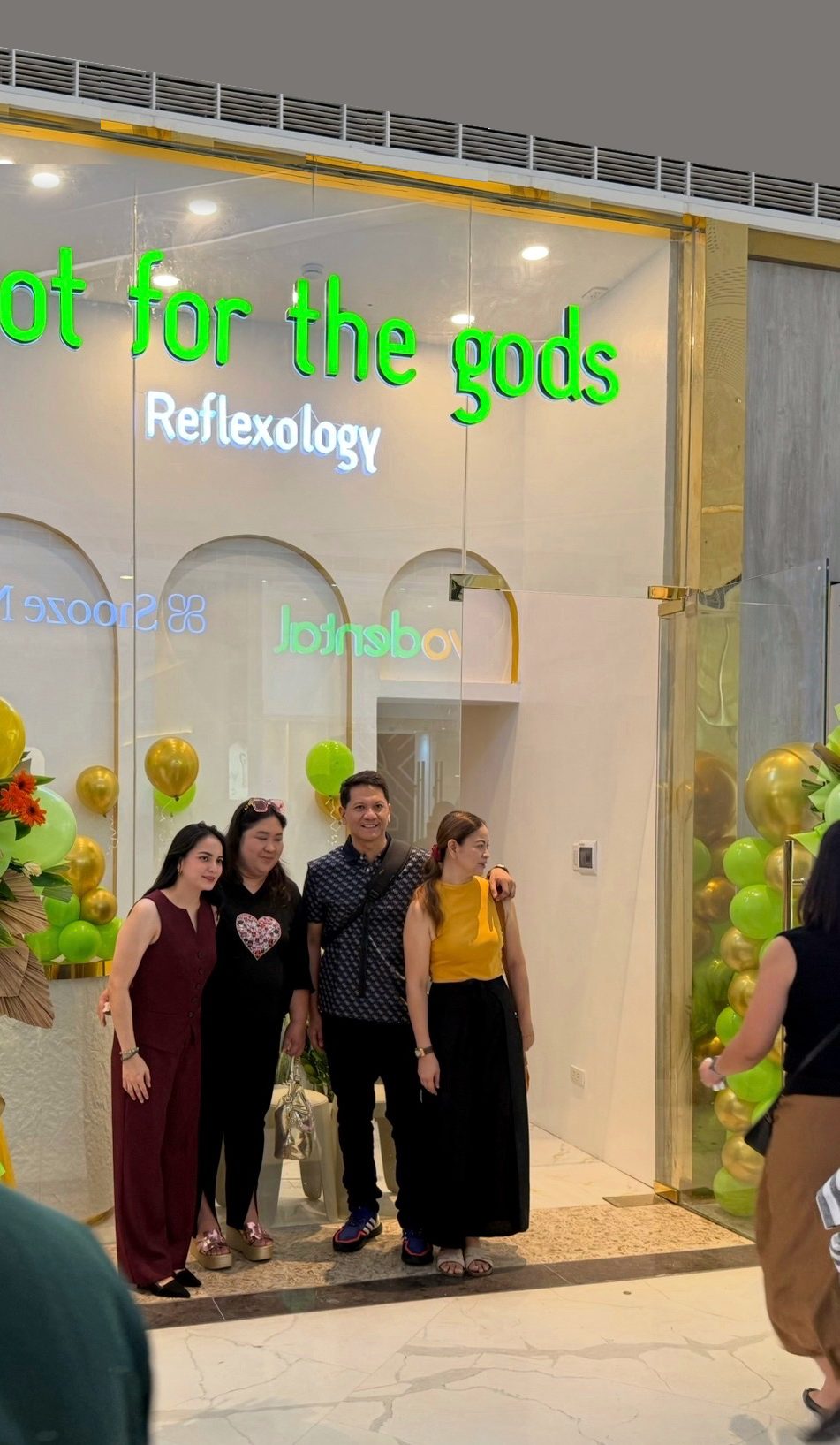 Foot for the gods storefront at SMDC Fame Mall